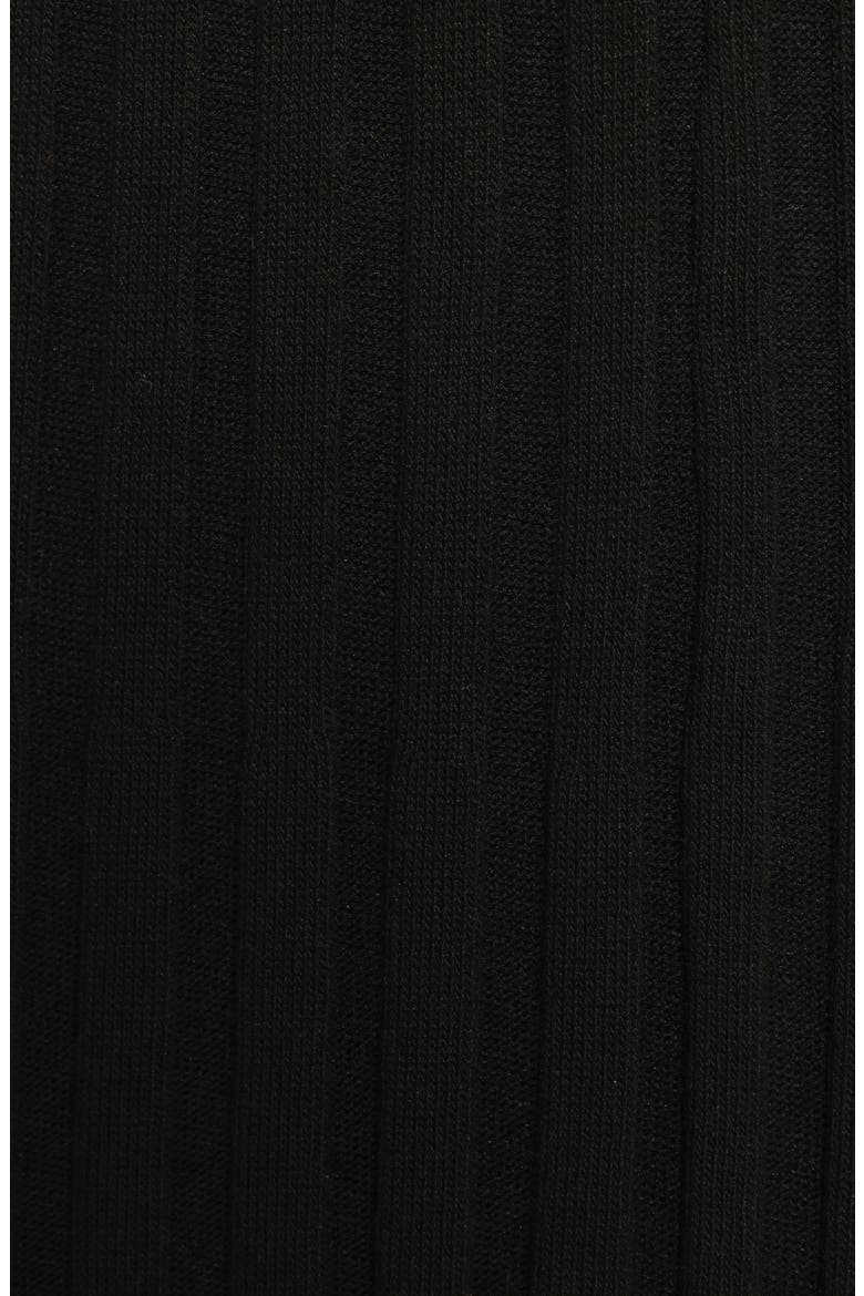 Carson Knit Midi Skirt, Alternate, color, BLACK