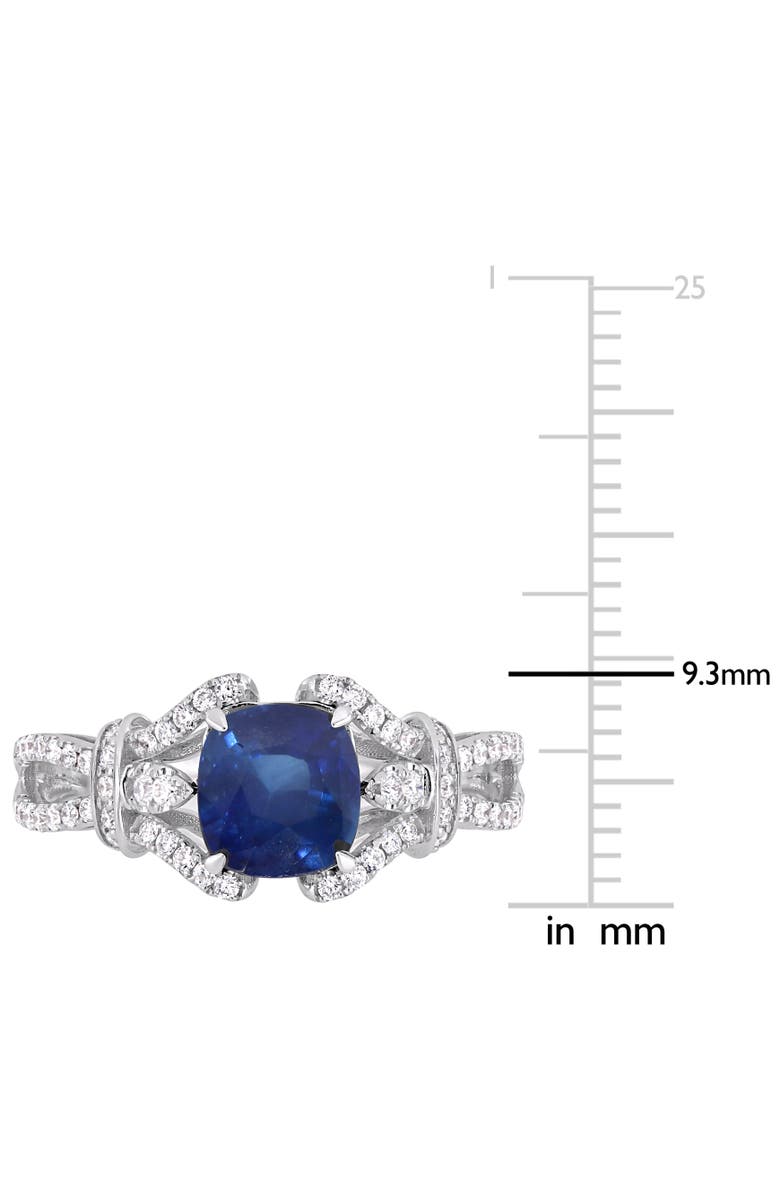 Julianna B. Sapphire & Diamond Vintage Ring 14k, Alternate, color,