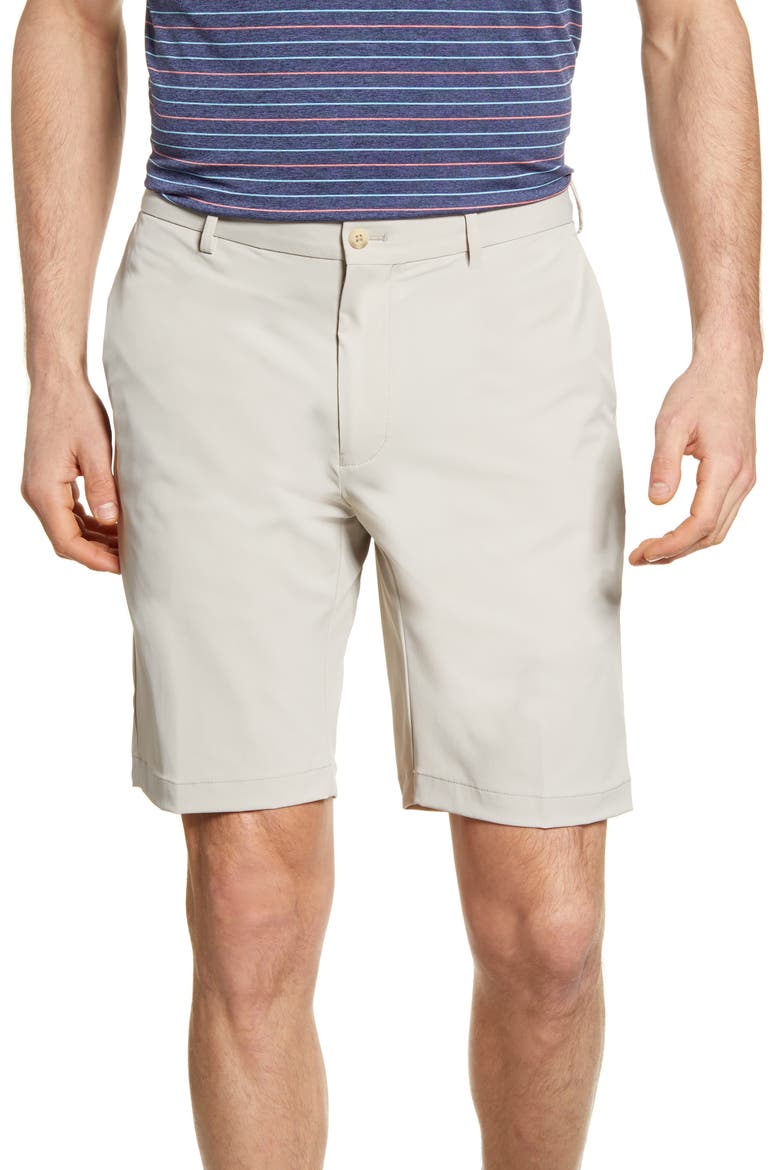 Stealth Stretch Twill Performance Shorts, Main, color, OATMEAL