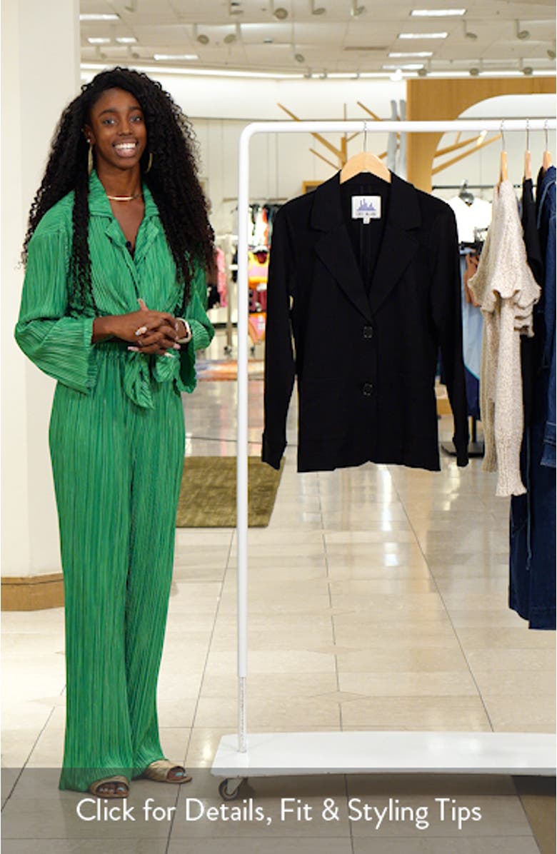 Knit Blazer, sales video thumbnail