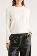 Elodie Mini Cable Knit Crop Sweater