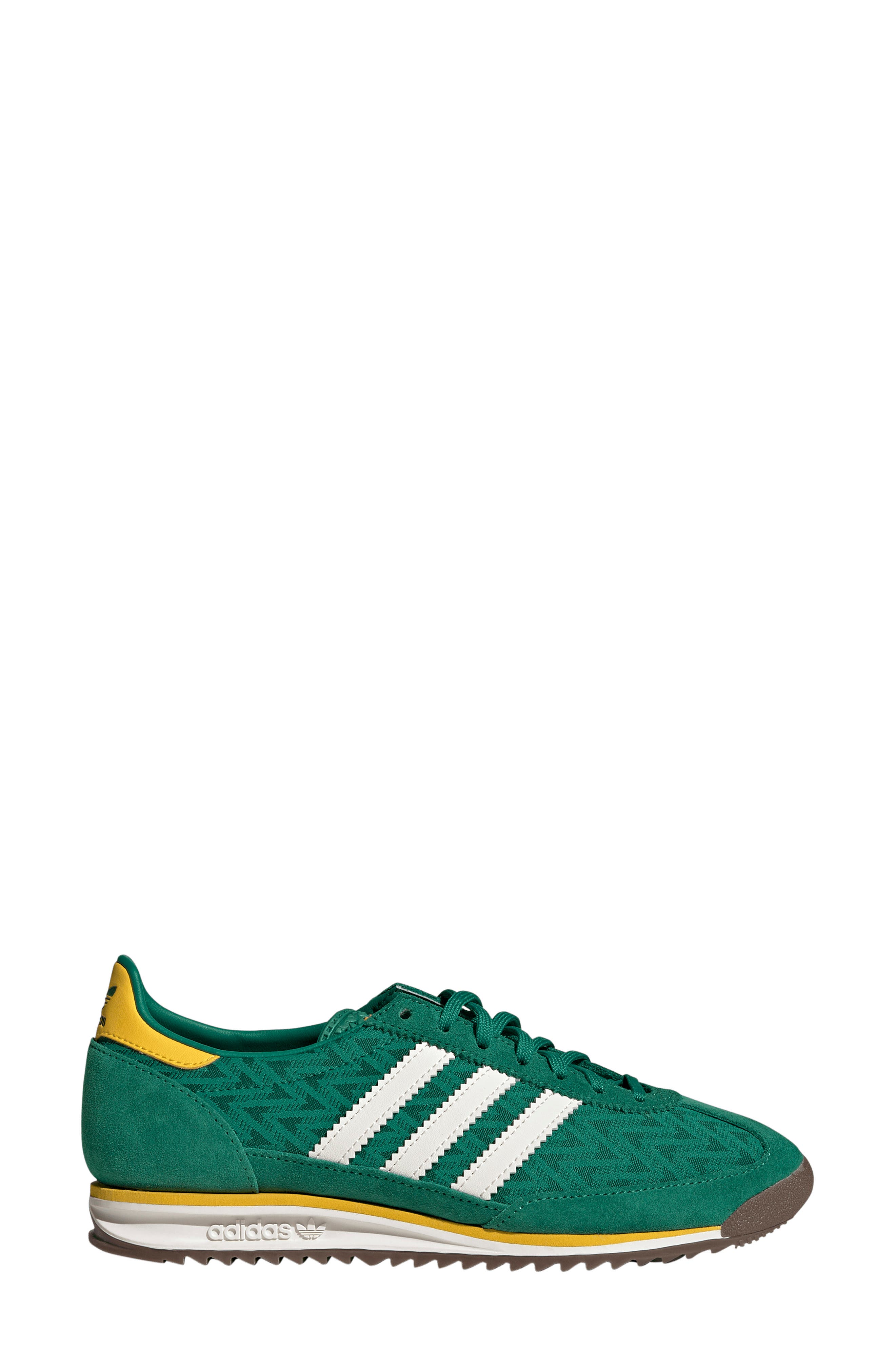 adidas SL 72 OG Sneaker, Alternate, color, Green/ Off White/ Yellow