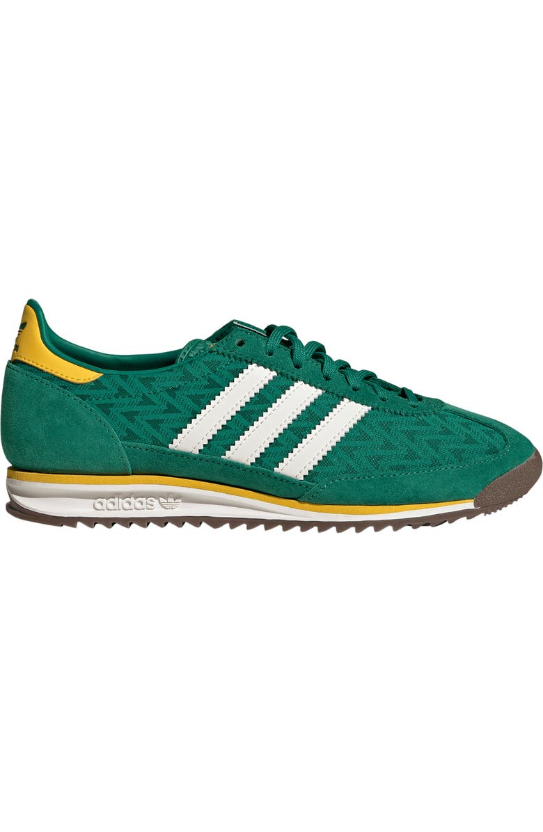 adidas SL 72 OG Sneaker, Alternate, color, Green/ Off White/ Yellow
