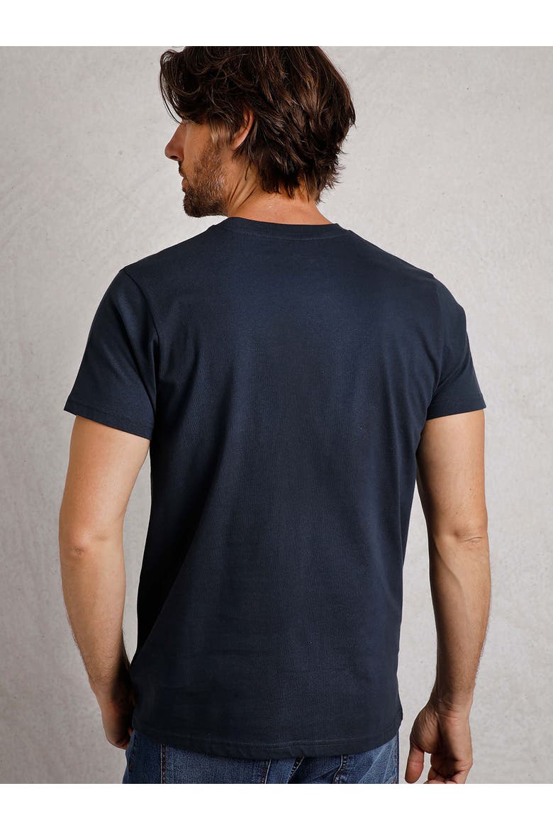 Tidal Branded Pocket T-Shirt, Alternate, color, Navy