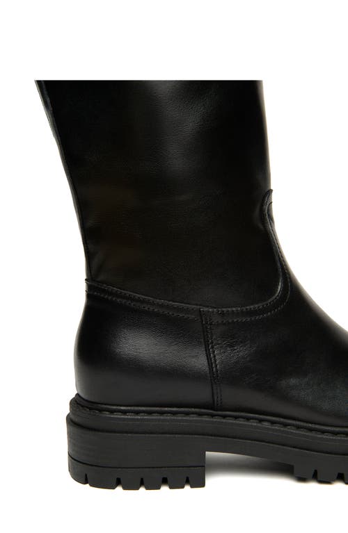 Nerogiardini Over The Knee Lug Sole Boot In Multi