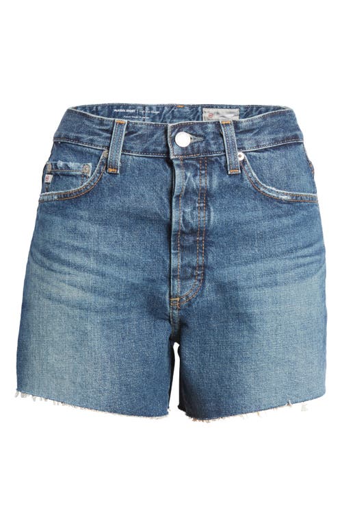 Ag Alexxis High Waist Wedgie Cutoff Denim Shorts In Viewpoint Undone