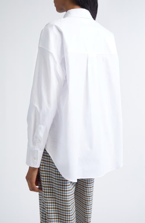 Max Mara Adele Button-up Shirt In White