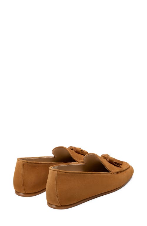 Stuart Weitzman Tassel Loafer In Brown