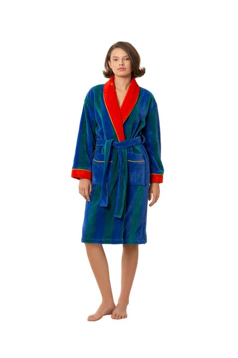 Tabea Embroidered Velvet 100% Cotton Luxe Comfort