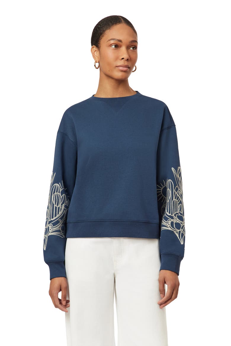 Embroidered Sweatshirt, Alternate, color, BIG DIPPER