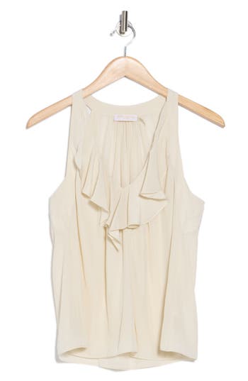 RAMY BROOK RAMY BROOK NELLIE RUFFLE SLEEVELESS TOP 