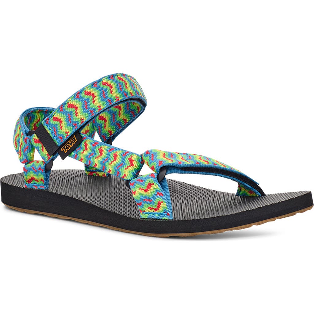 Teva 'original Universal' Sandal In Wiggle Cendre Blue