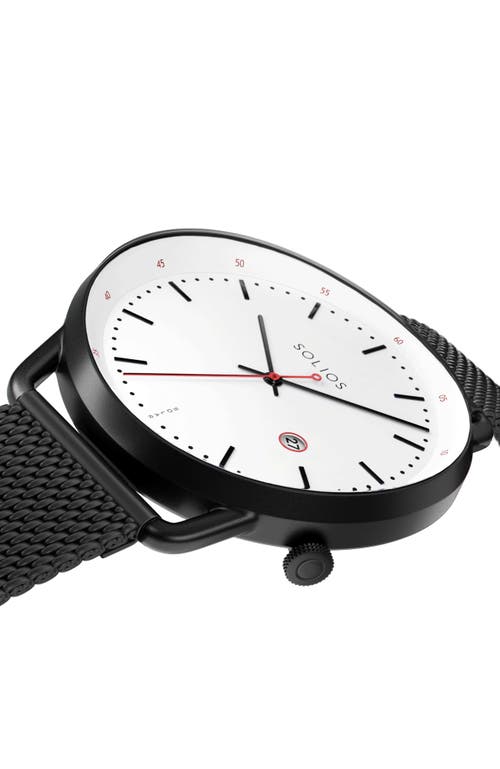 Solios Watches The Solar Curve | White Dial