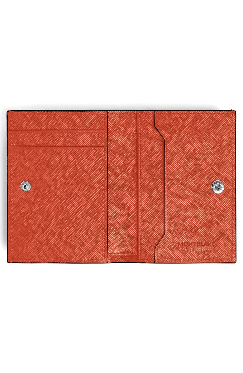 Montblanc Sartorial Leather Mini Wallet, Alternate, color, 