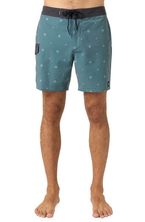O'neill Line-up 17 Board Shorts In Blue