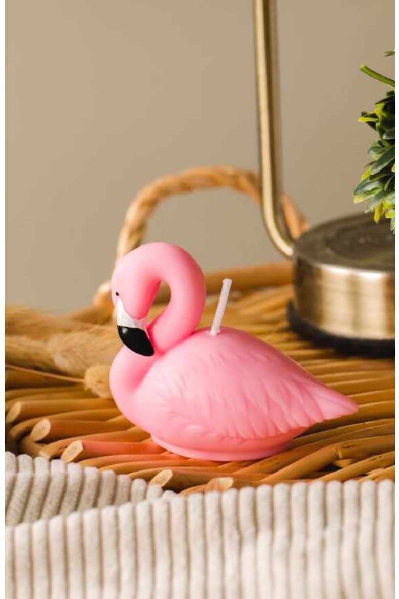 Flamingo Candle, Alternate, color, None