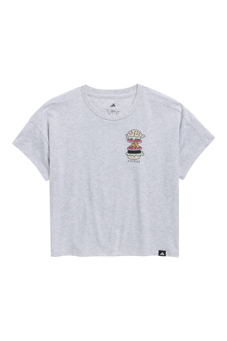 Kids' Graphic Jersey T-Shirt, Main, color, LIGHT GREY HEATHER