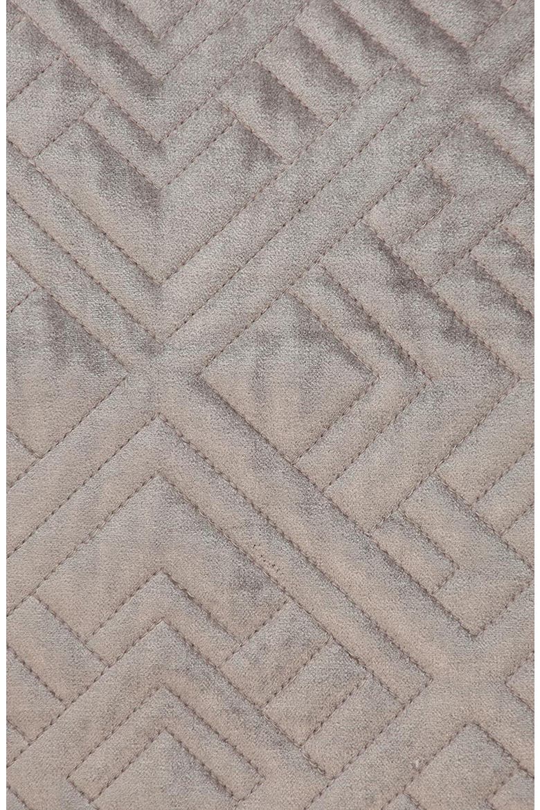 Tufted Velvet Throw Pillow, Alternate, color, TAUPE