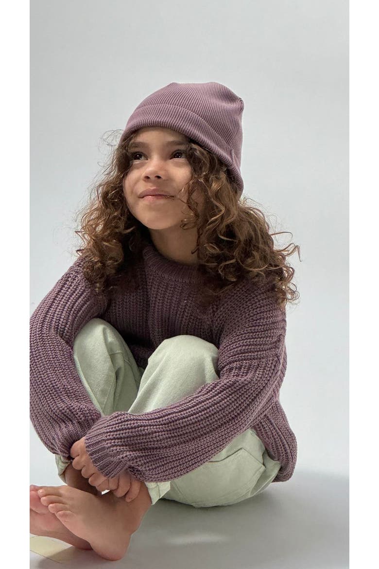 The Chunky Sweater Kids, Alternate, color, cornflower blue