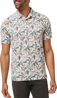 TravisMathew Relationship Status Floral Polo