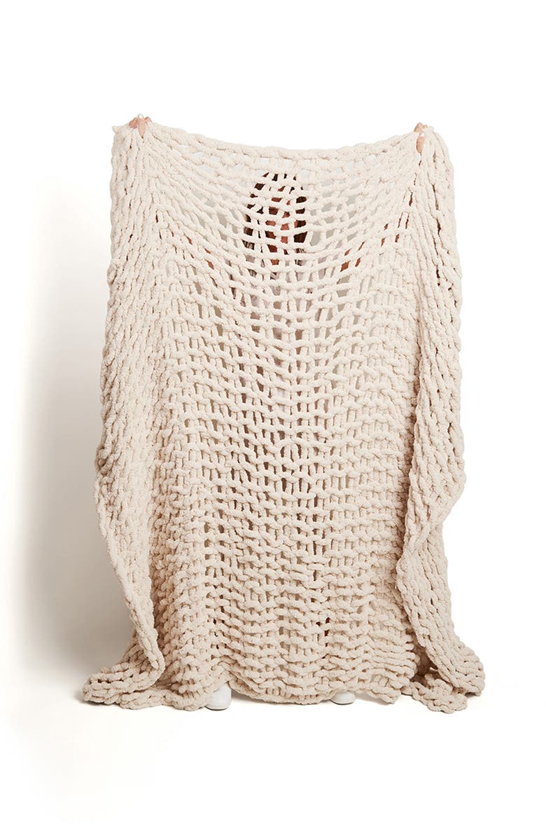 UnHide Braided Medium Throw Blanket, Alternate, color,