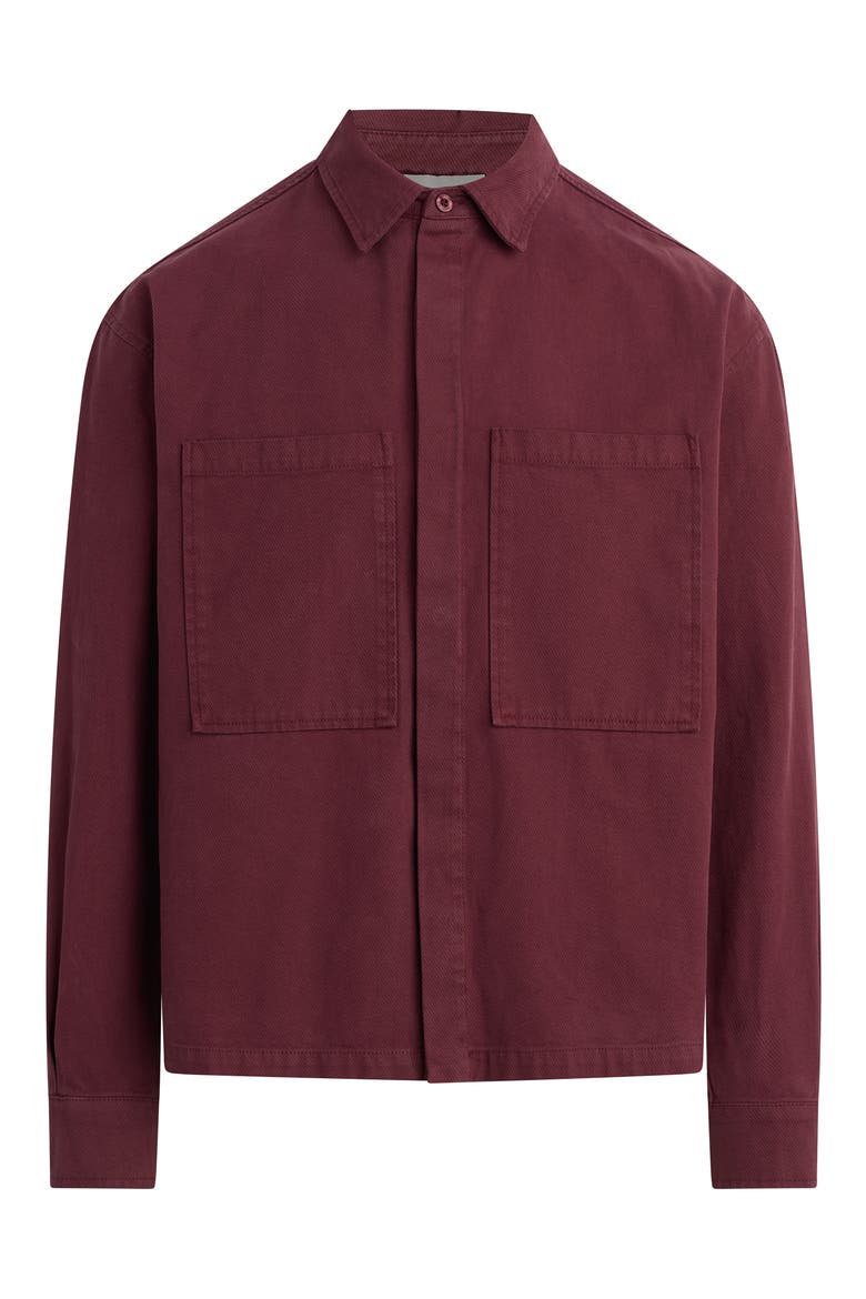 Relaxed Long Sleeve Button-Up Shirt, Alternate, color, PORT ROYALE