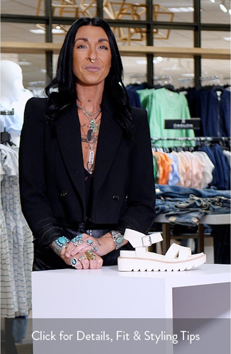 Jovie Ankle Strap Platform Wedge Sandal, sales video thumbnail