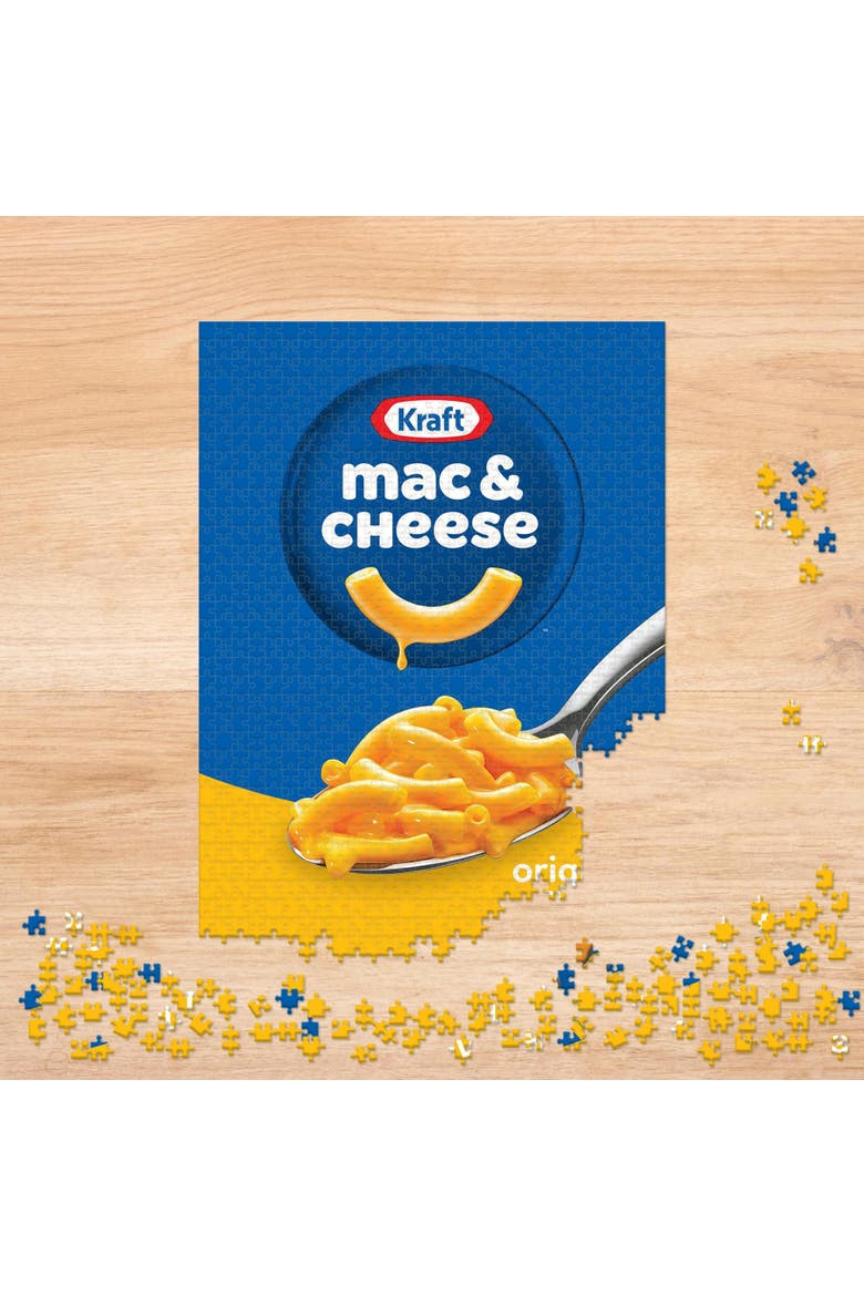 Kraft Macaroni & Cheese 1000-Piece Jigsaw Puzzle | Toynk Exclusive, Main, color, Blue