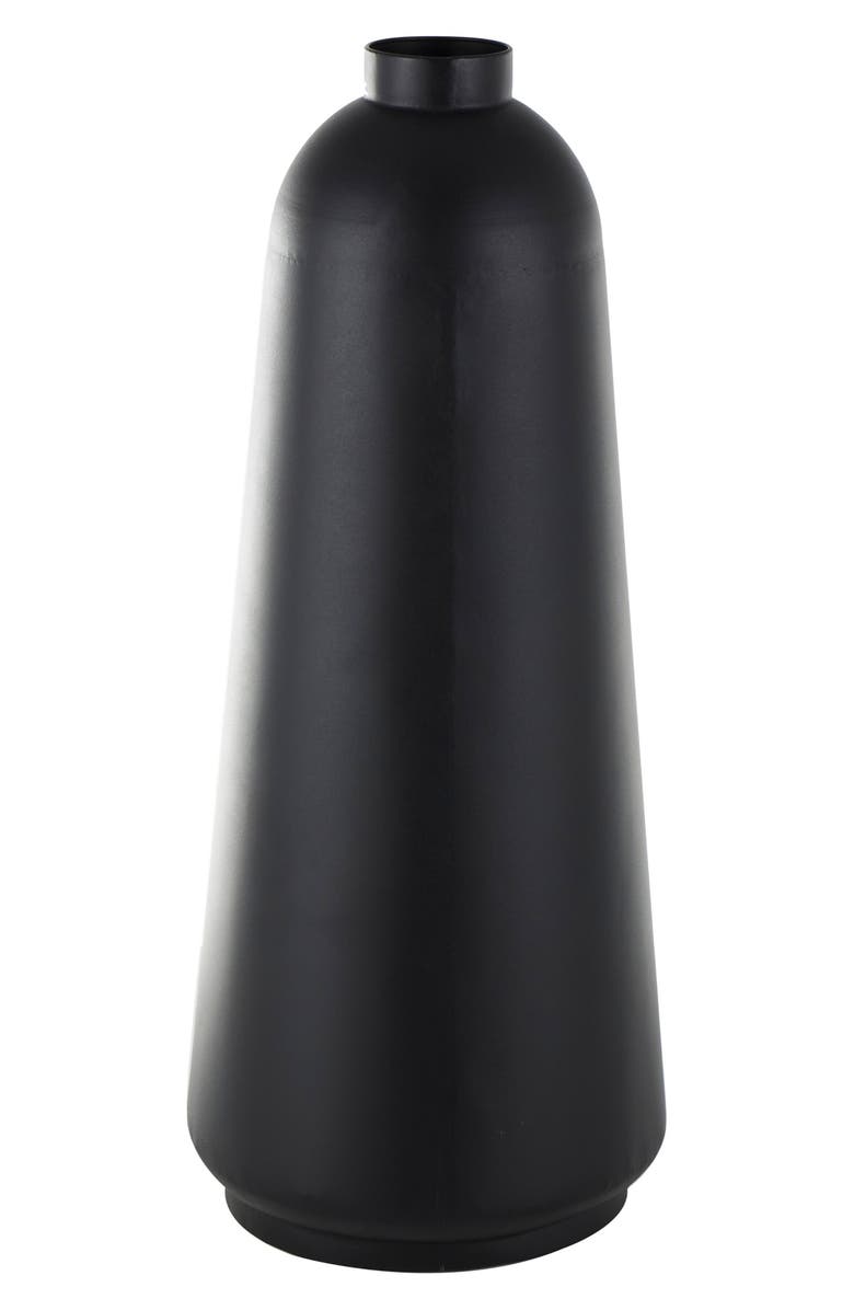 VIVIAN LUNE HOME Metal Vase, Main, color,