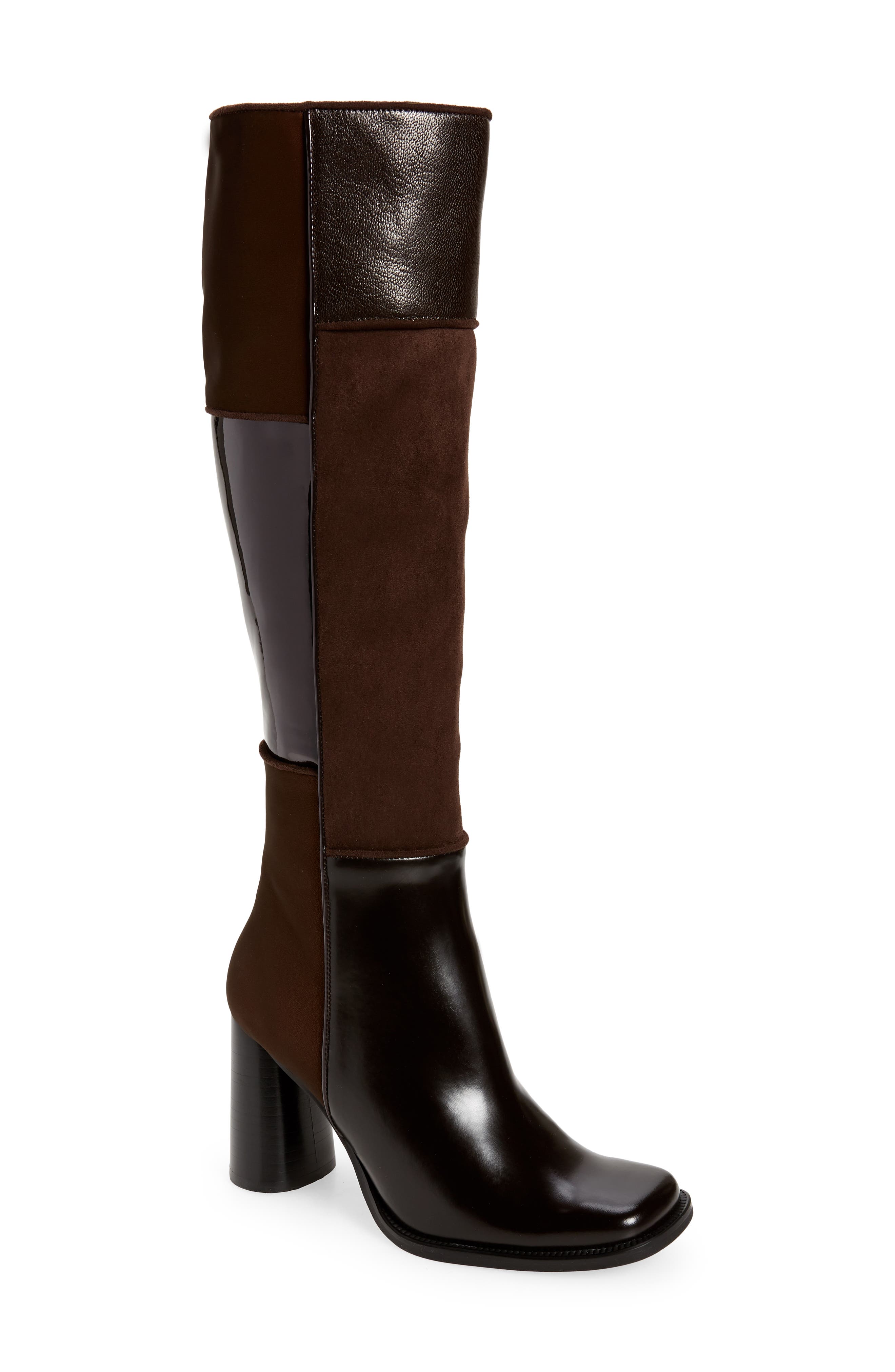 Jeffrey Campbell Hunter Knee High Boot, Main, color, 