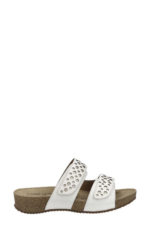 Josef Seibel Tonga 86 Sandal In White