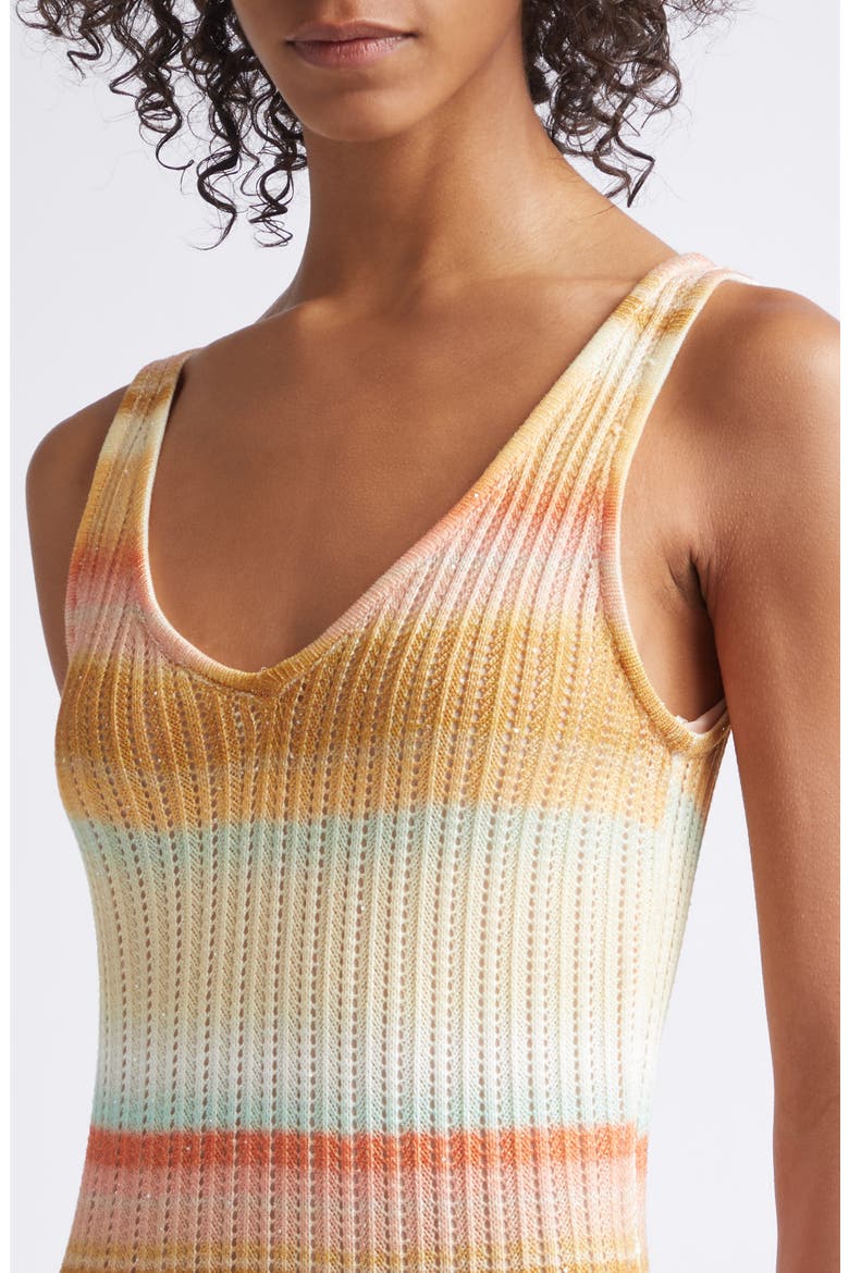 Edie Space-Dyed Dress, Alternate, color, SUNSET MULTI