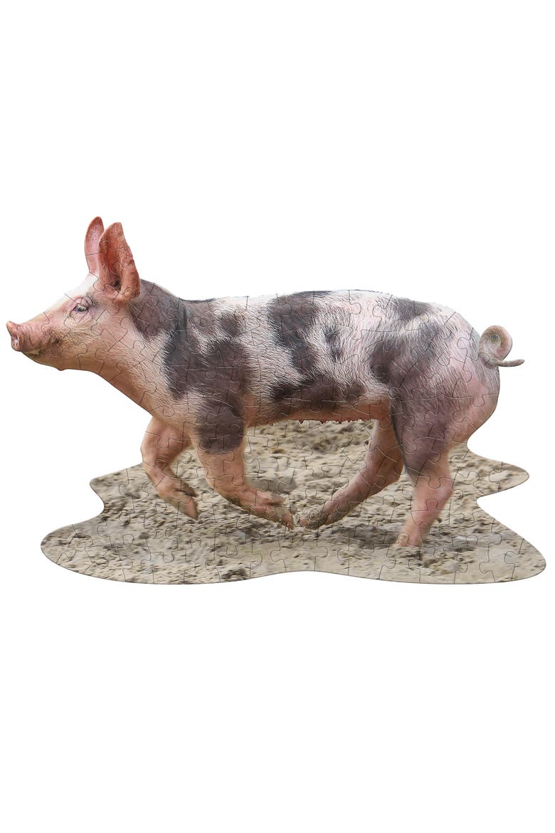 Lil Pig Jigsaw Puzzle, 100 Pieces, Alternate, color, Multicolored