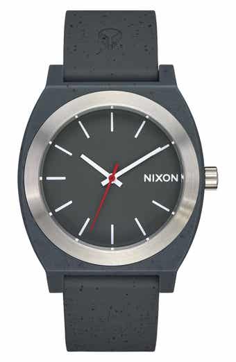 Nixon Time Teller OPP Silicone Strap Watch, 39.5mm