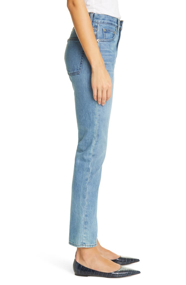 Brock Collection Straight Leg Jeans, Alternate, color, 