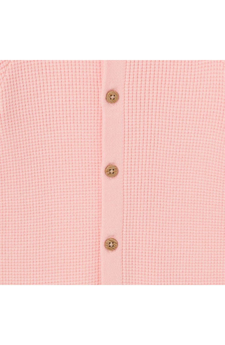 Modern Moments<sup>™</sup> by Gerber Hooded Sweater Romper, Alternate, color, Pink