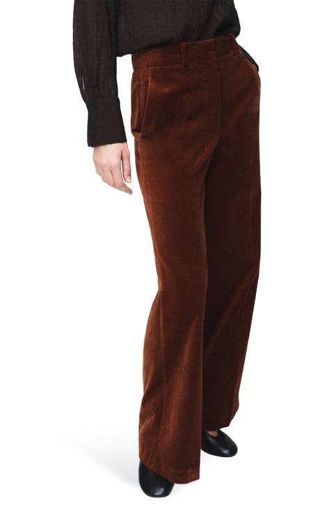 Velvet Straight Leg Pants