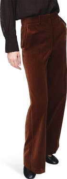 MANGO Velvet Straight Leg Pants