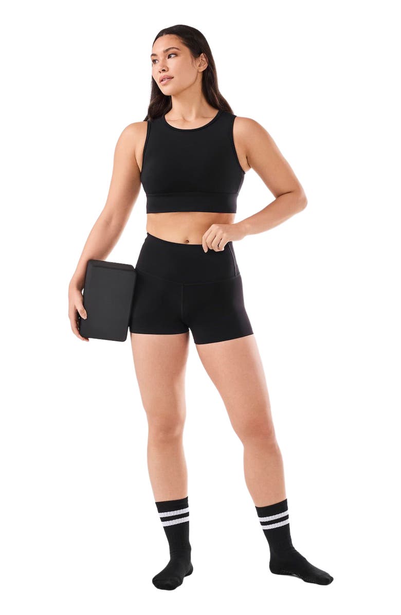 Tavi Hot Short, Main, color, Ebony