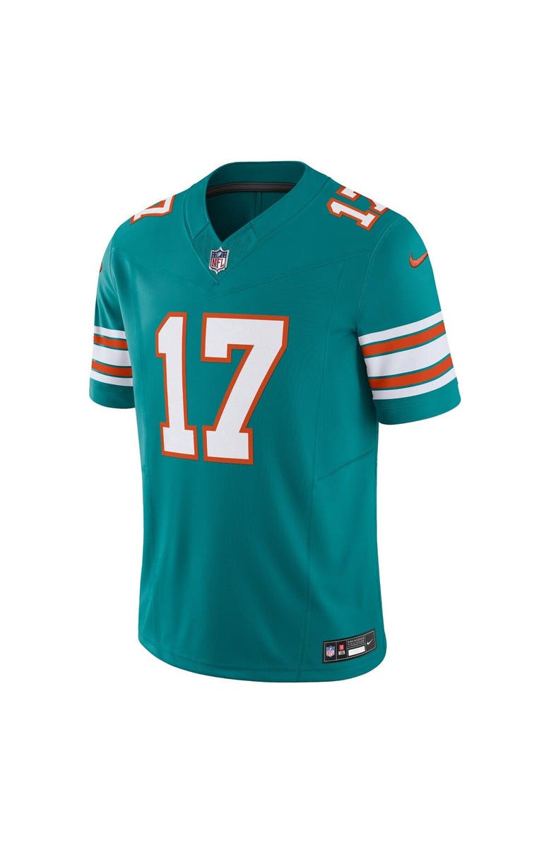 Nike Men's Nike Jaylen Waddle Aqua Miami Dolphins Vapor F.U.S.E. Limited Jersey, Alternate, color, Aqua