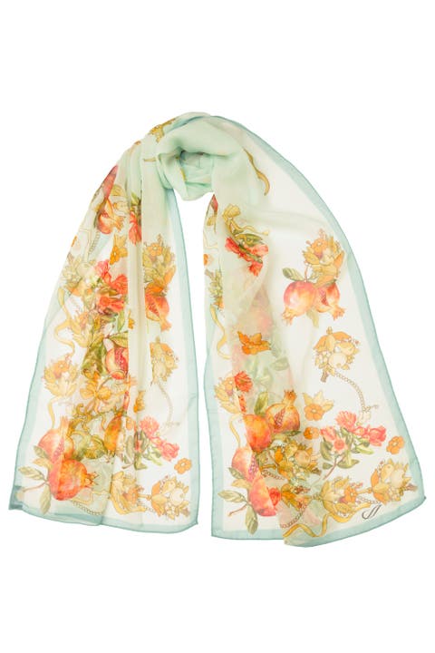 Viviana - Long Silk Scarf for Women