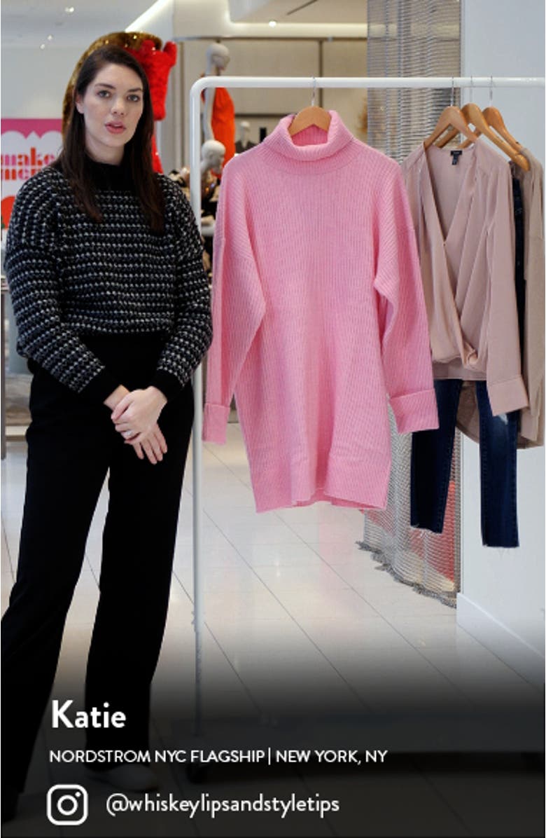 Oversized Turtleneck Sweater, sales video thumbnail