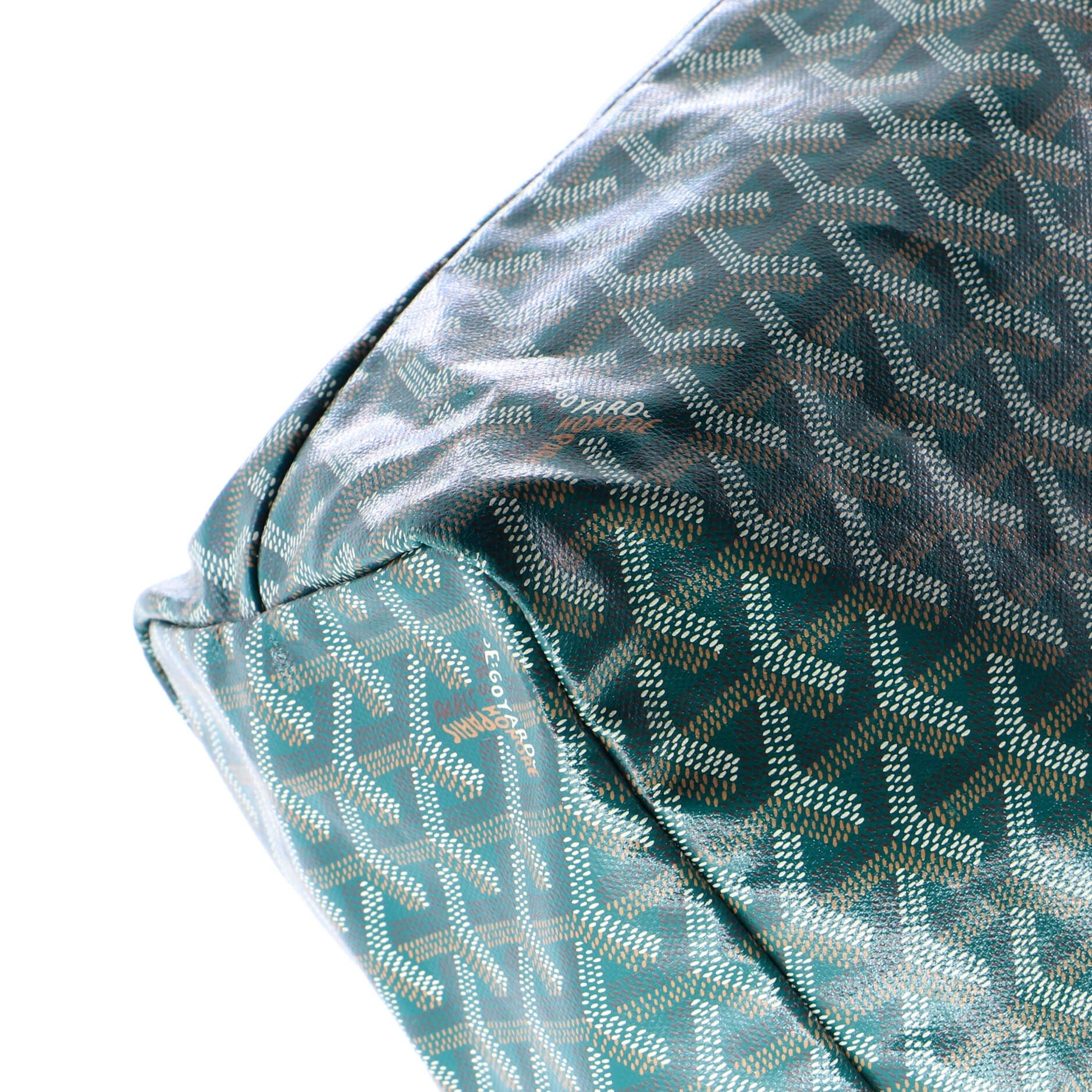 Pre-Owned Goyard Saint Louis Tote Coated Canvas PM, Alternate, color, 