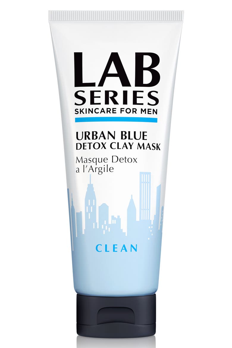 Skincare for Men Urban Blue Detox Purifying Clay Mask, Main, color, NO COLOR