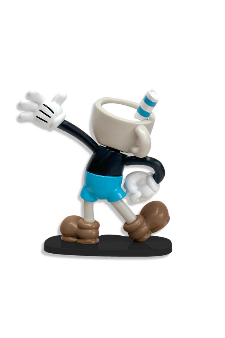 Cuphead Create-A-Figure 3-Inch Mini Figure | Mugman, Alternate, color, Blue