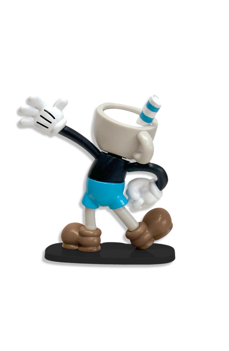 Toynk Cuphead Create-A-Figure 3-Inch Mini Figure | Mugman, Alternate, color, Blue