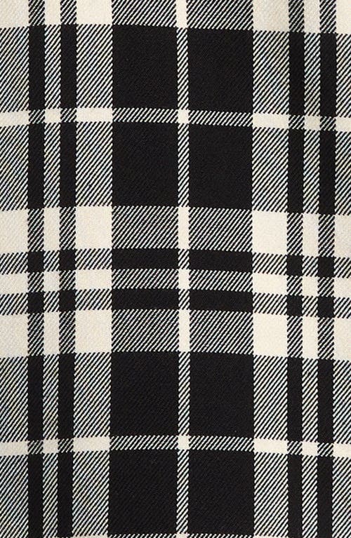 Moncler Checked Patch-pocket Shirt In Black