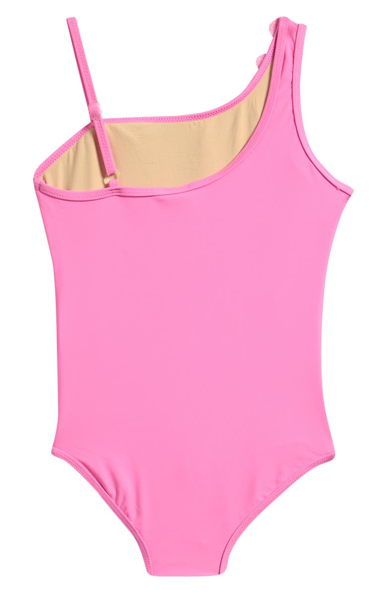 Shade Critters Kids' Sequin One-Shoulder One-Piece Swimsuit, Alternate, color, Pink