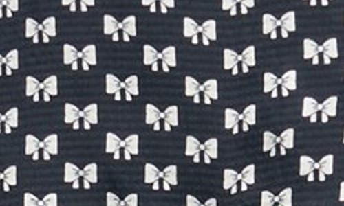 Maje Catsy Print & Piped Button-up Shirt In Blue