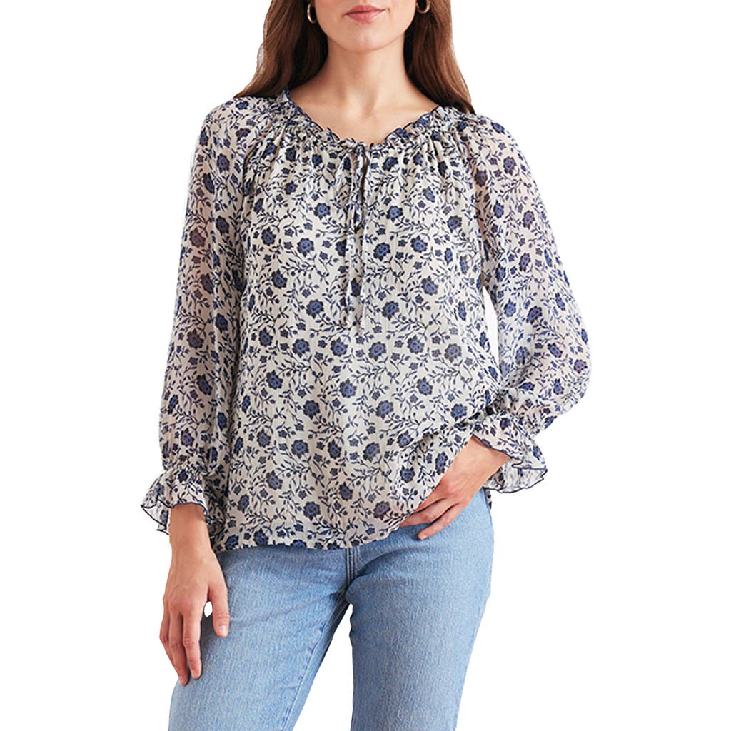 Paneros Clothing Esme Long Sleeve Top In Gray